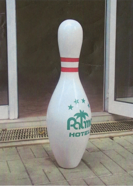 Bowling pin mockup
