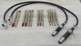 Pneumatic hammers, V and U models with chisels of different widths