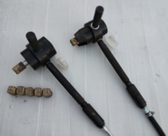 Pneumatic masonry bush hammers weighing 6 and 8 kg, with conical bushings, general view