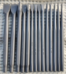 FORT carbide hand chisel for general use - real photo of the tools