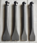 Carbide chisels with hammer head handle - real photo of the tools