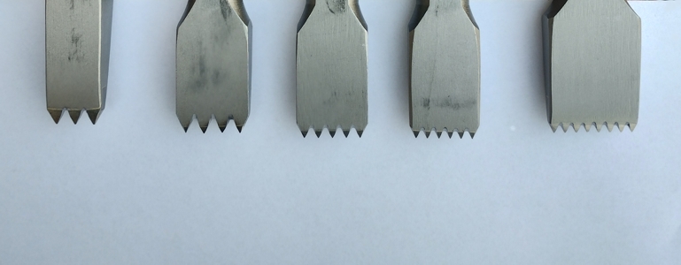 Модели на назъбването - real photo of the tools