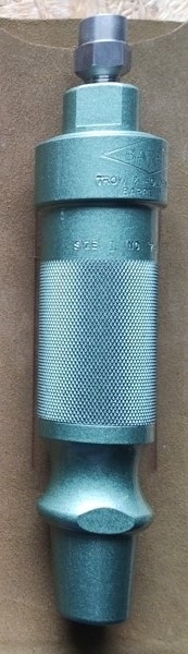 Pneumatic hammer type 1in D - real photo of the tools