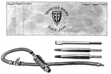 Pneumatic stone carving kit