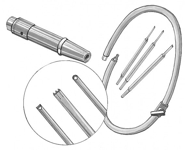 Pneumatic Stone Carving Kit with Barre Bantam Pneumatic Pen