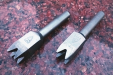 Carbide insert bushing with 4 tips - real photo of the tools