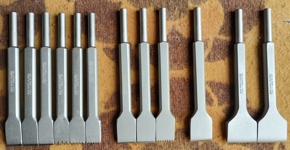 Carbide chisels for cleaning - all sizes