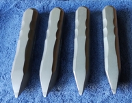 Heavy duty hand point with comfortable handle - real photo of the tools