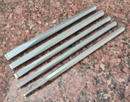 Carbide chisels for hand carving and inscriptions - real photo of the tools