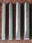 Carbide hand chisels for general rough work - real photo of the tools