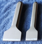 Carbide set for shaping contours on a flat surface - real photo of the tools