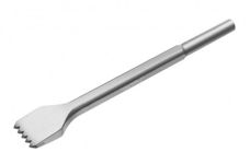 Serrated Carbide chisel for marble с Width 25 mm