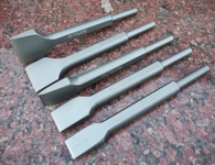 Carbide chisel for marble - real photo of the tools