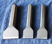 Carbide stone chipper - real photo of the tools