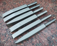 Carbide chisels for roughing - real photo of the tools