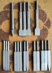Carbide chisels for roughing - all sizes