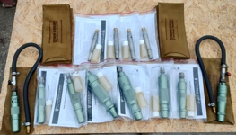 Pneumatic hammers type B and D - real photo of the tools