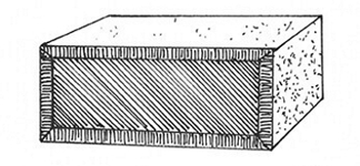 Effect of chisel work on limestone