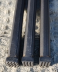 Bagues pneumatiques à insert carbure, diamètre de serrage 10,2 x 36 mm, gros plan d'une bague à 16 pointes, autre vue – photo réelle des outils