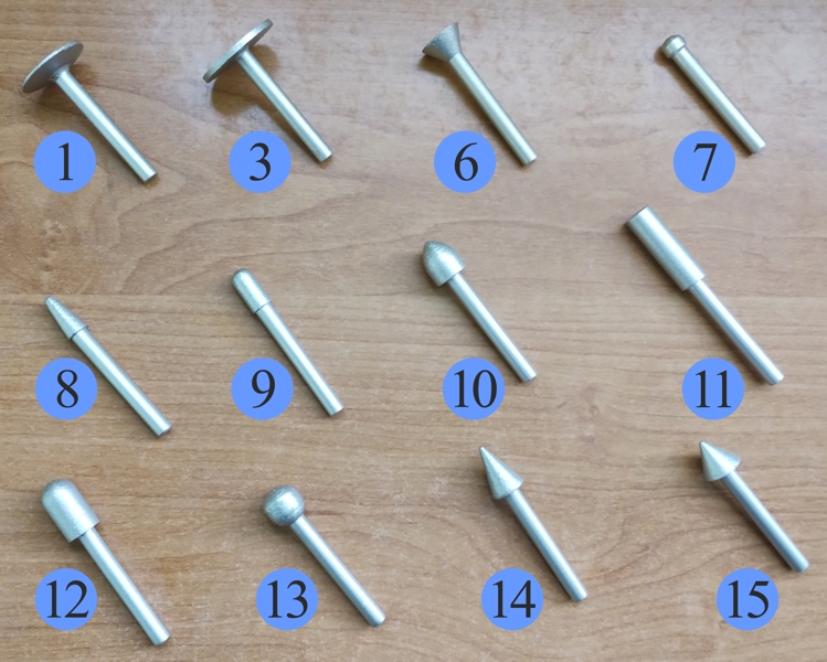 Предлагани диамантени шлайфгрифери - борчета за гранит