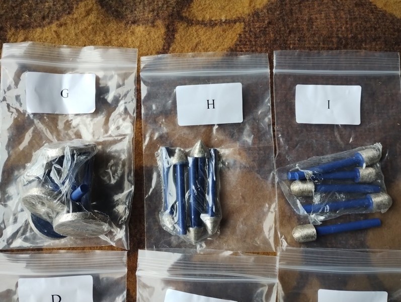 Изглед на форми G, H, I