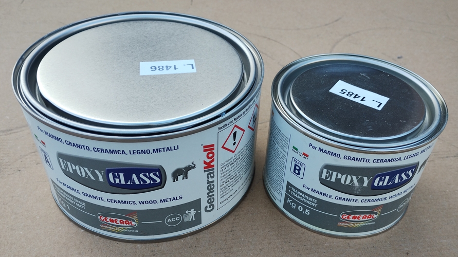 Кутии с кит EPOXY GLASS