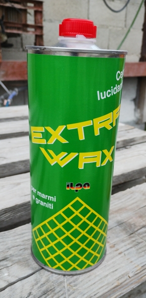 Метална кутия с полираща вакса за камък Extra Wax, по 750 мл