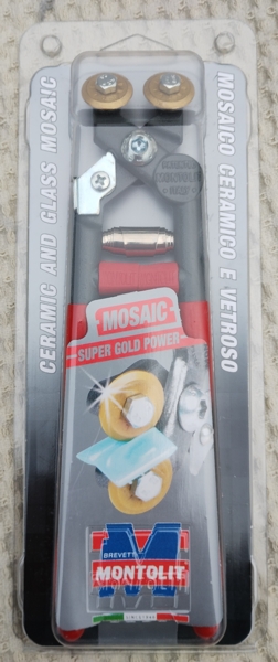 Клещи за мозайка с карбидни ролки в опаковка. Марка Montolit, Италия