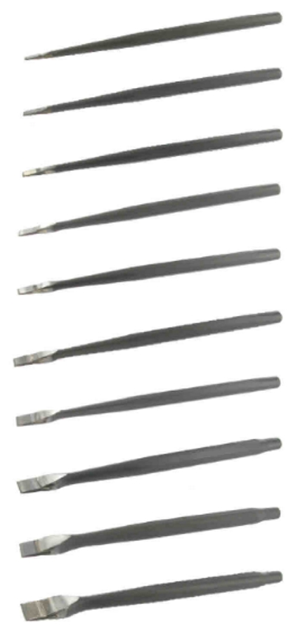 Scalpello a mano in metallo duro EUROP, per scrivere lettere, realizzare rilievi e sculture in granito, marmo e pietra