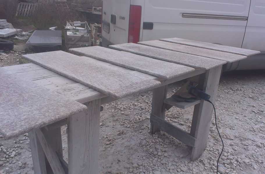 заобляне на късата страна